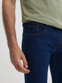 Hot DENIM SLIM BASICO Hombre Vaqueros