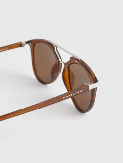 Clearance GAFAS BOSS MARRÓN Hombre Gafas De Sol