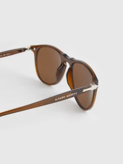 Sale GAFAS MILAN MARRÓN Hombre Gafas De Sol