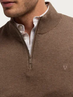 New JERSEY LORENZO MARRÓN Hombre Jerséis