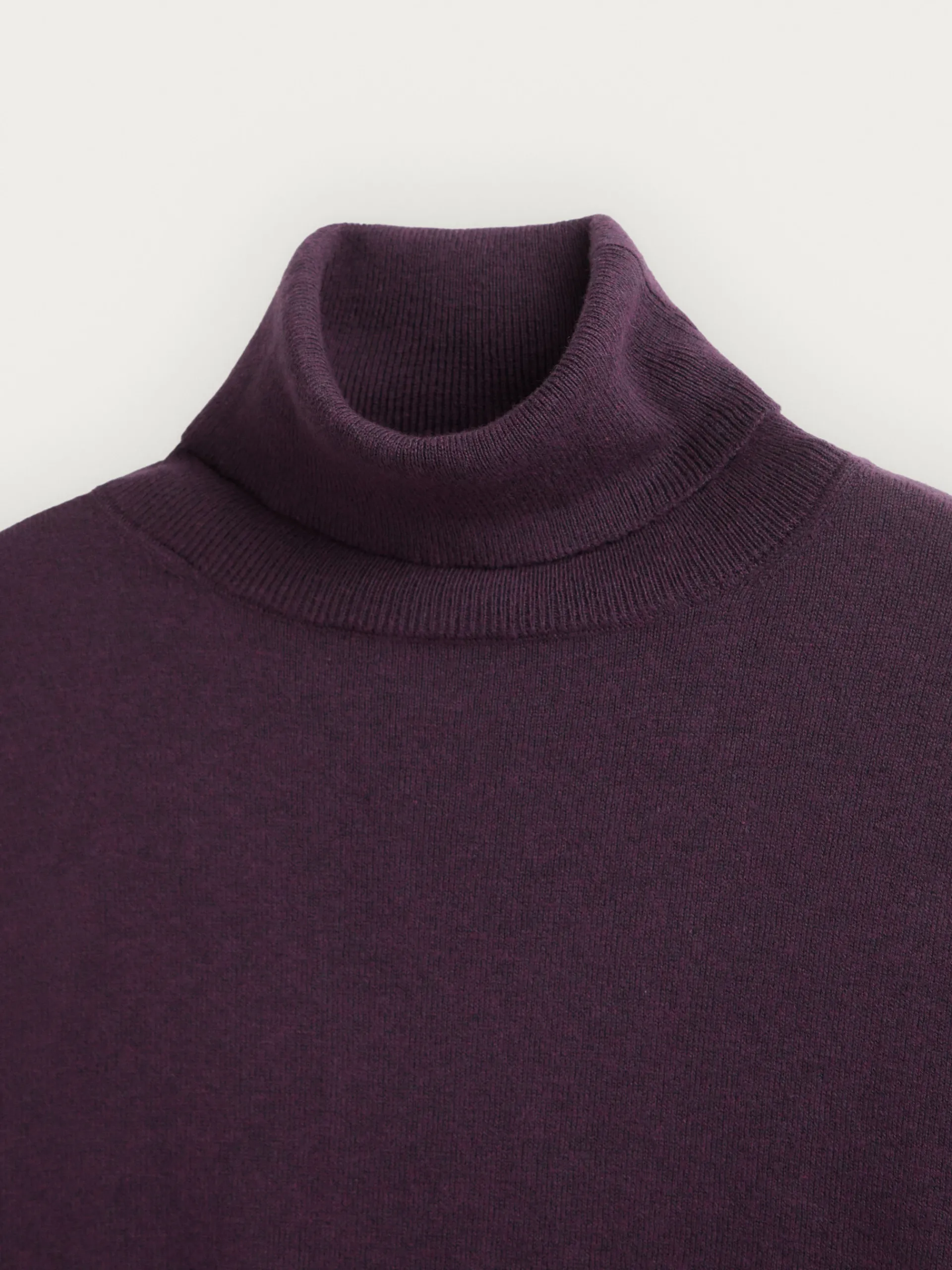 JERSEY ROLL COLLAR BURDEOS Hombre Jerséis