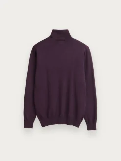 JERSEY ROLL COLLAR BURDEOS Hombre Jerséis