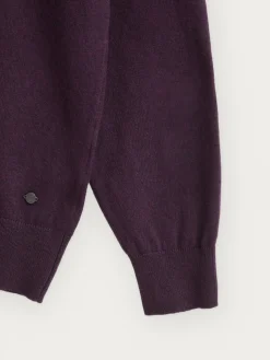 JERSEY ROLL COLLAR BURDEOS Hombre Jerséis