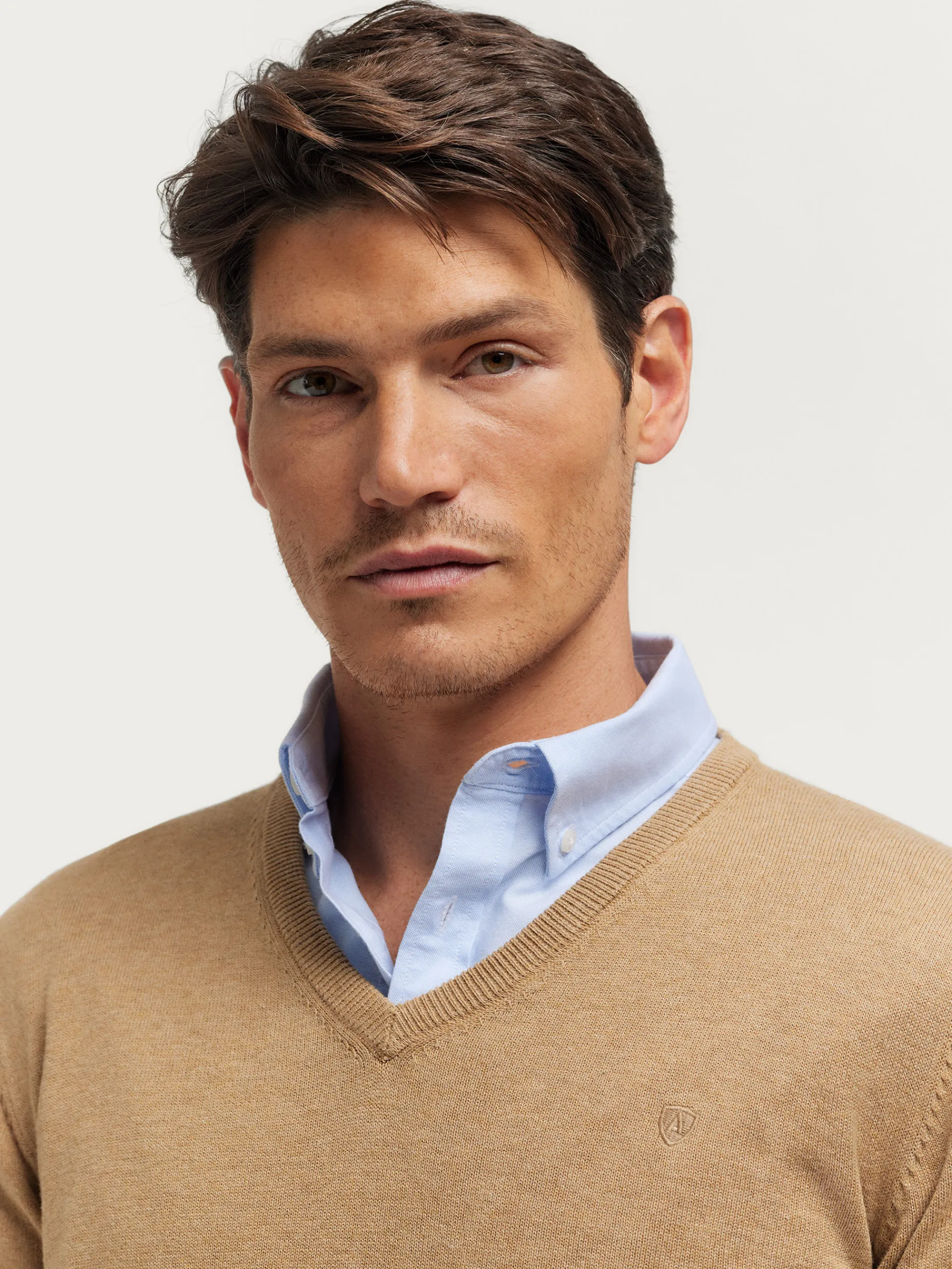 Discount JERSEY V-NECK TRENDY Hombre Jerséis