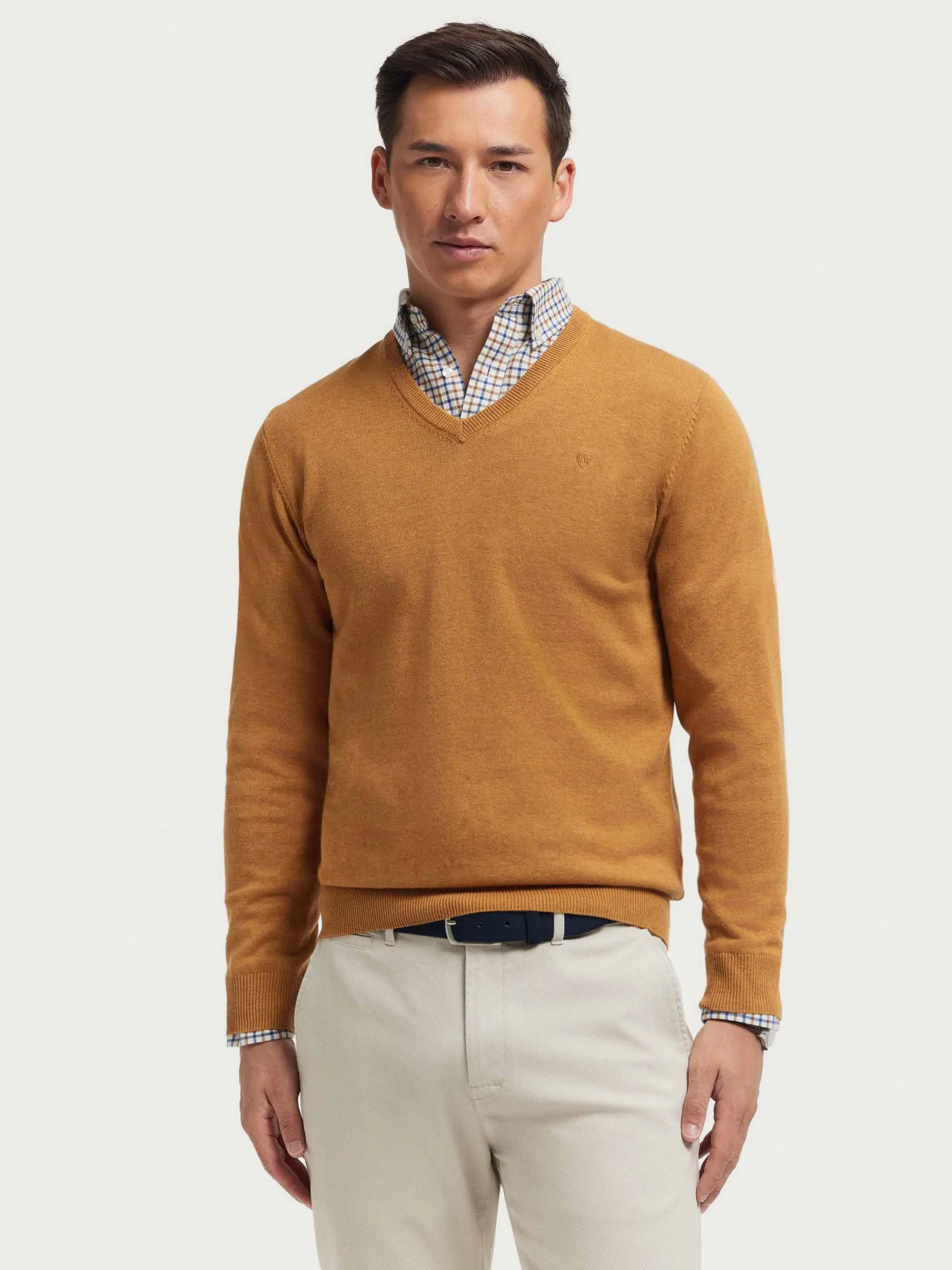 Outlet JERSEY V-NECK TRENDY Hombre Jerséis