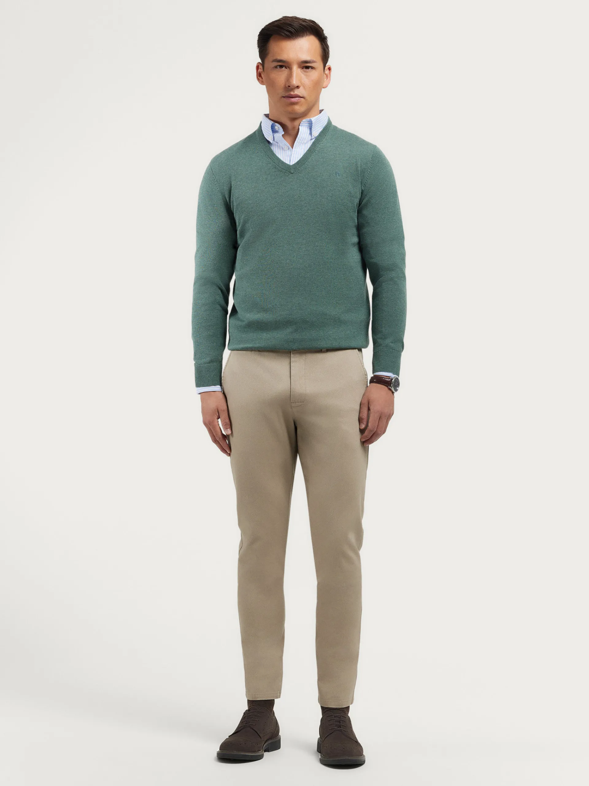 New JERSEY V-NECK TRENDY Hombre Jerséis