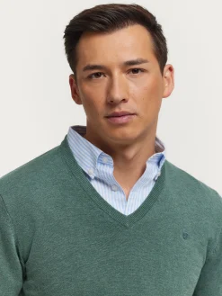 New JERSEY V-NECK TRENDY Hombre Jerséis