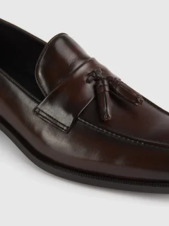 Online MOCASIN ANTIFAZ BORLAS MARRÓN Hombre Vestir