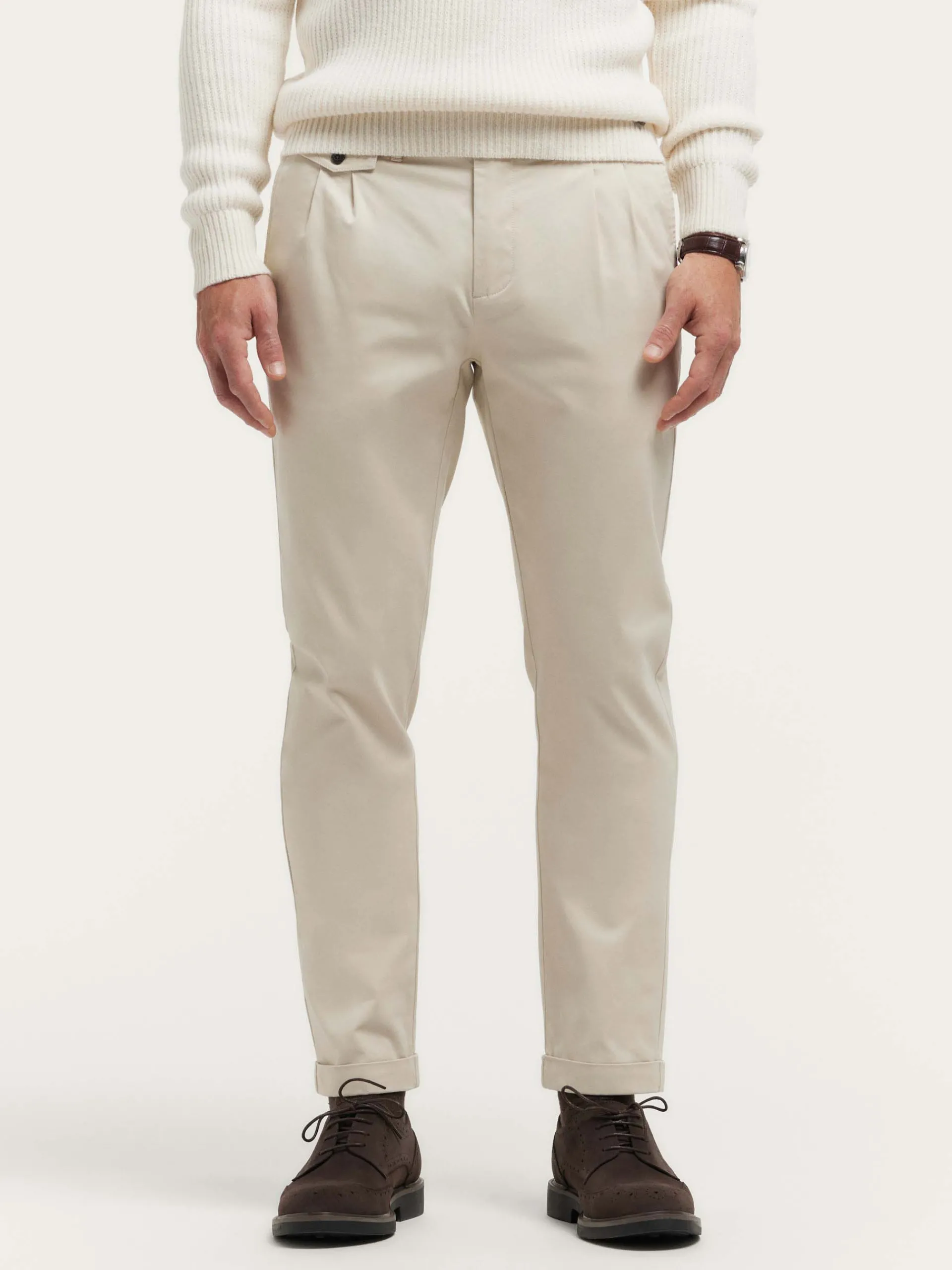 Clearance PANTALON CARROT Hombre Chino