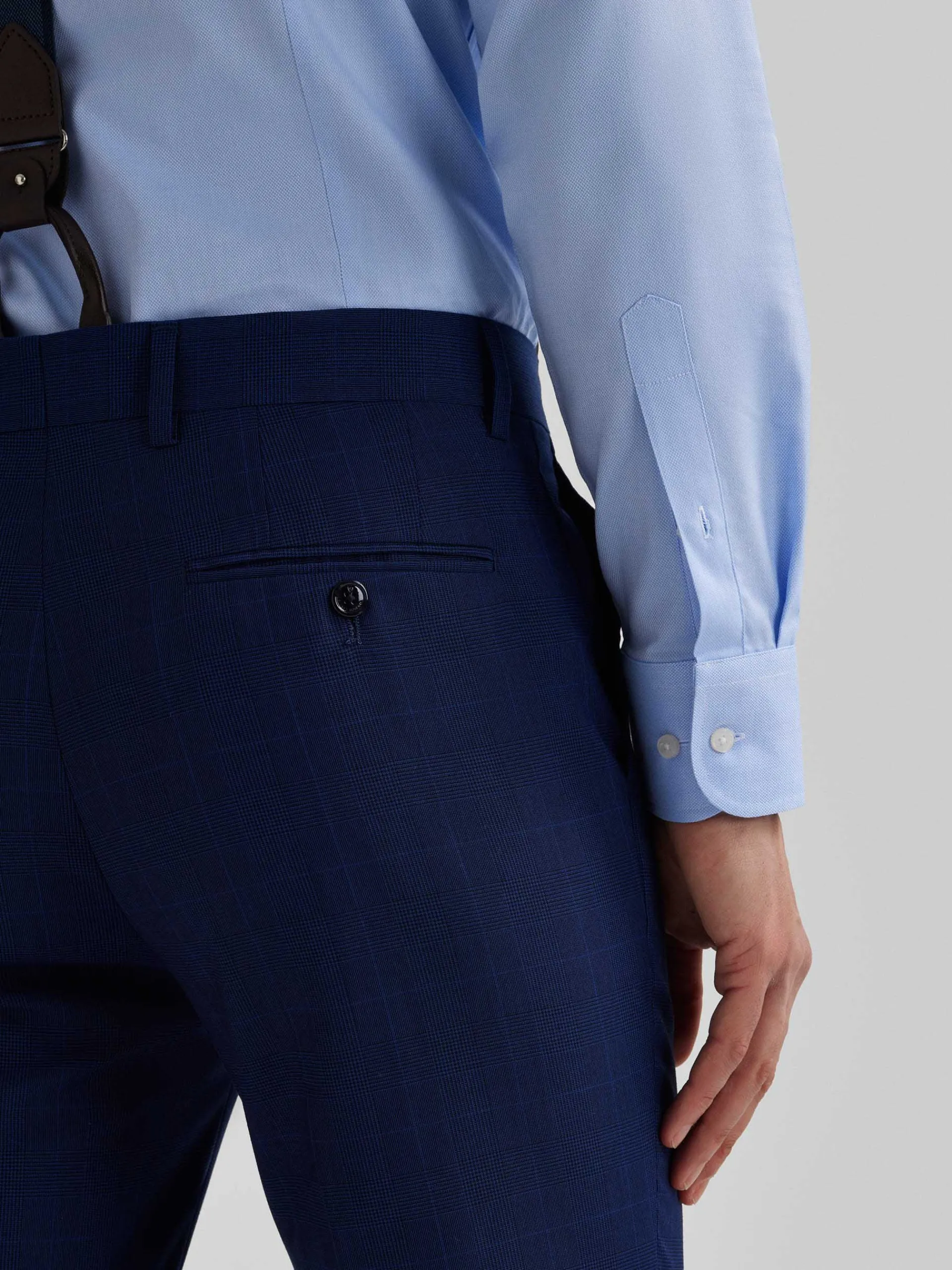 Hot PANTALON GALES SLIM Hombre Trajes|Trajes