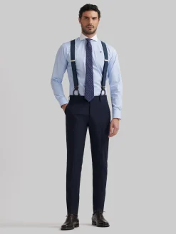 Online PANTALON TWILL CRUZADO Hombre Trajes|Trajes