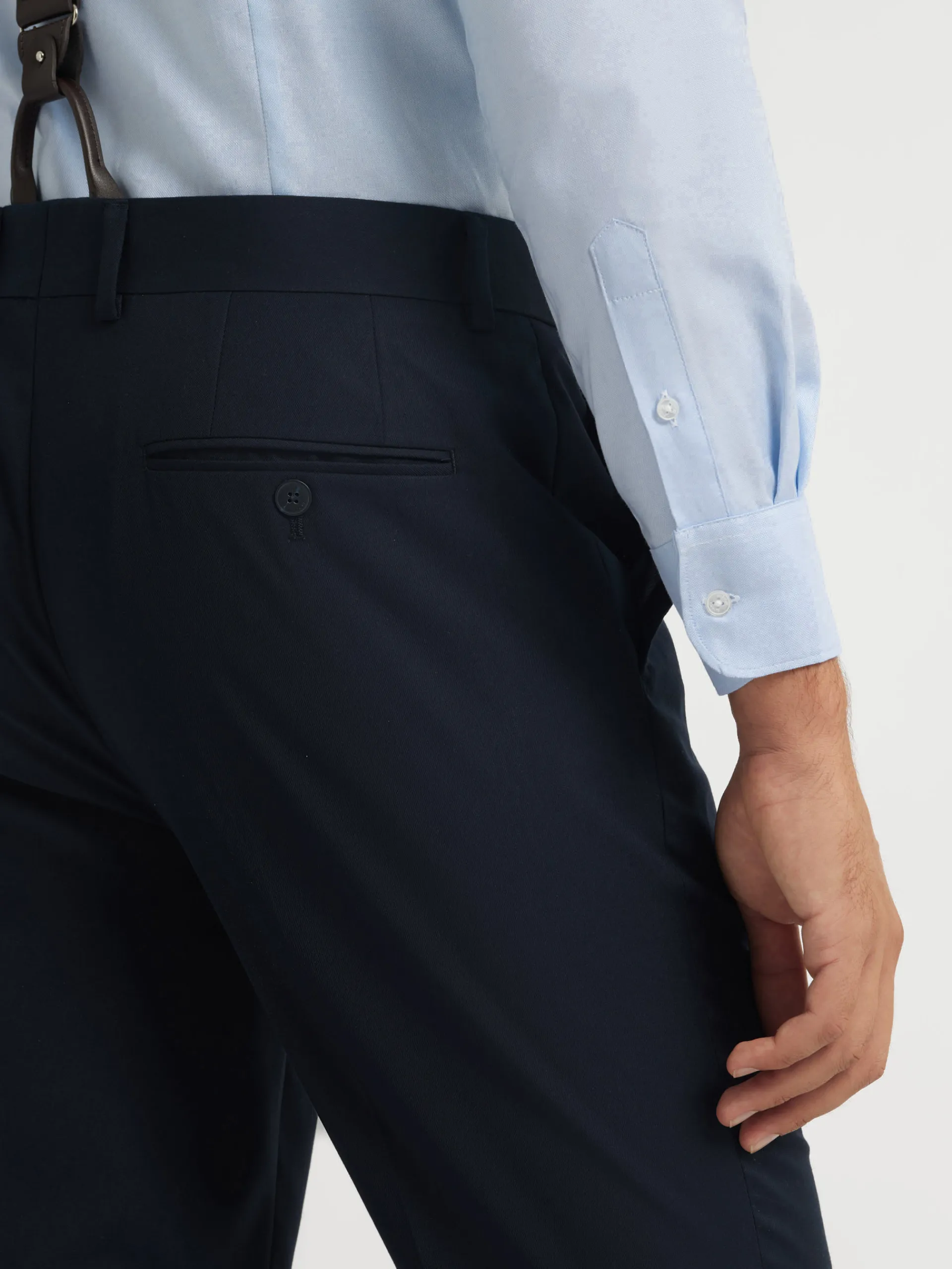 Clearance PANTALON TWILL CRUZADO Hombre Trajes|Trajes