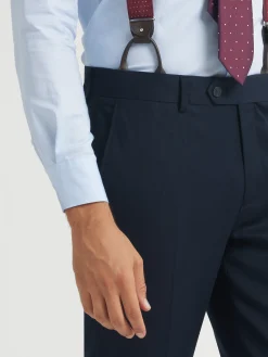 Clearance PANTALON TWILL CRUZADO Hombre Trajes|Trajes