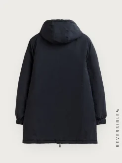 Clearance PARKA RATCHED REVERSIBLE | MARRÓN Hombre Cazadoras Y Parkas