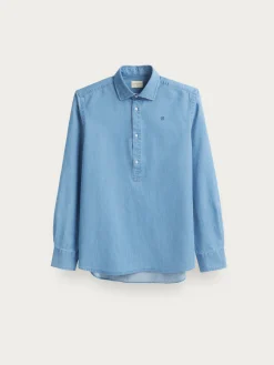 Outlet POLERA DENIM Hombre Casual|Poleras