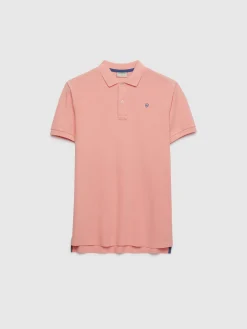 Discount POLO BASIC SALMÓN Hombre Polos Y Poleras