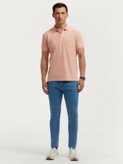 Clearance POLO SCOOBY SALMÓN Hombre Polos Y Poleras