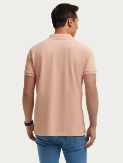 Clearance POLO SCOOBY SALMÓN Hombre Polos Y Poleras