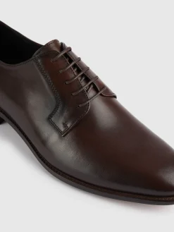New ZAPATO OXFORD MARRÓN Hombre Vestir